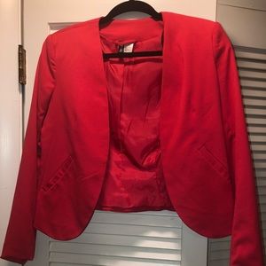 Hot Red Blazer